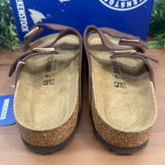 Birkenstock Arizona Oiled Leather Sandals Size 42 US W11/M9 0052531 - Picture 6 of 10